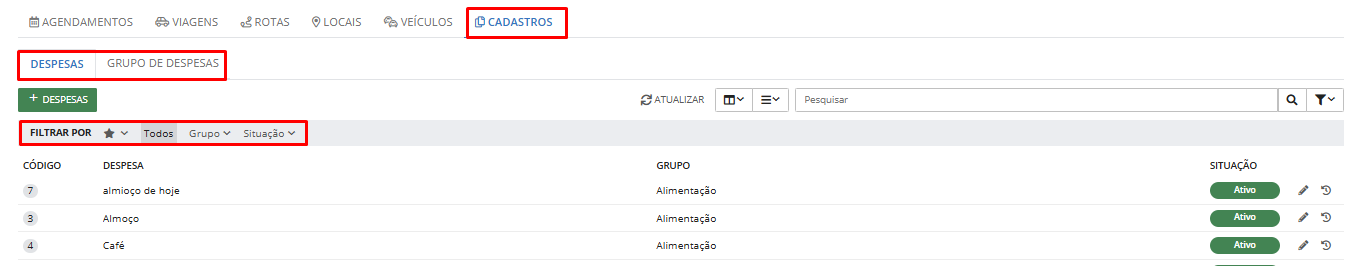 executando