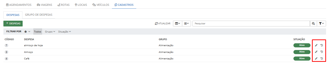 executando