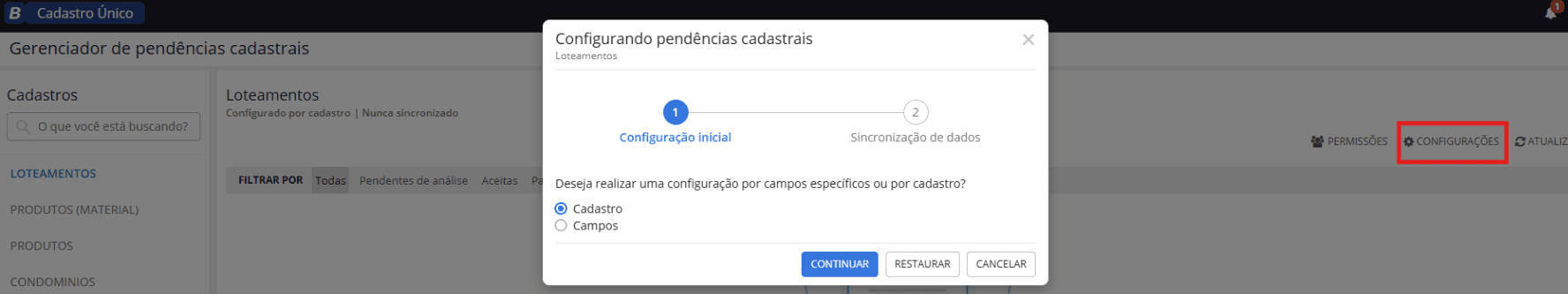 executando