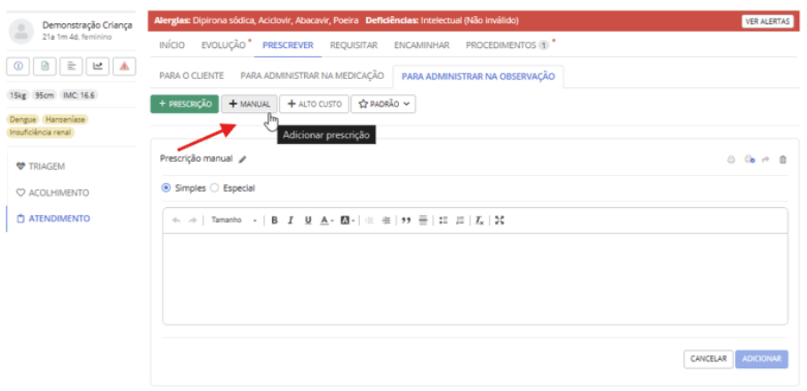 executando