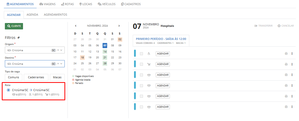 executando