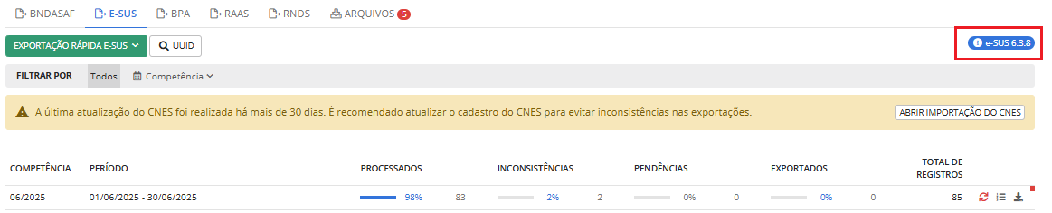 executando