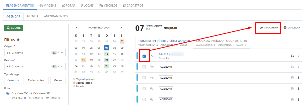executando