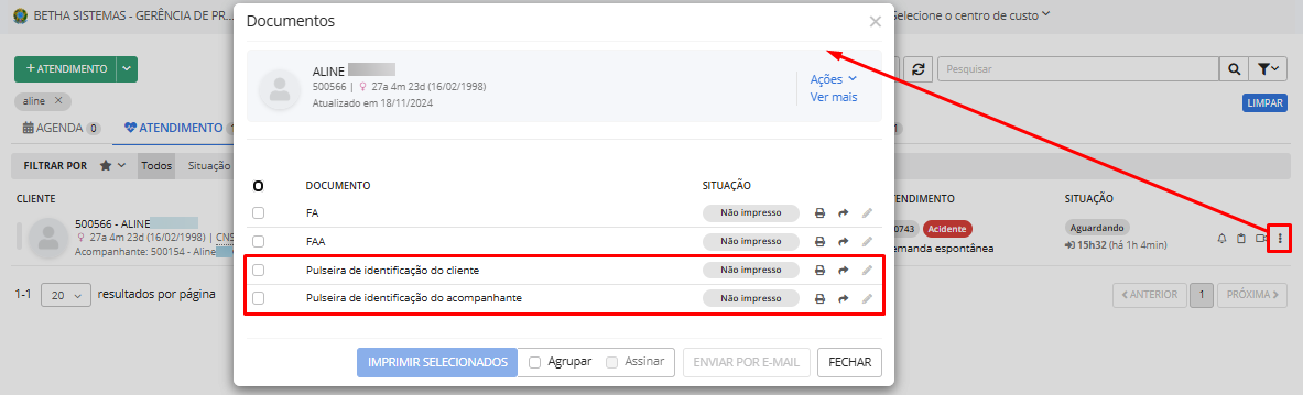 executando