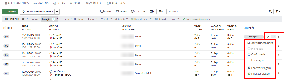 executando