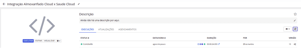 executando